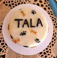 Bone & Paw Dog Cake